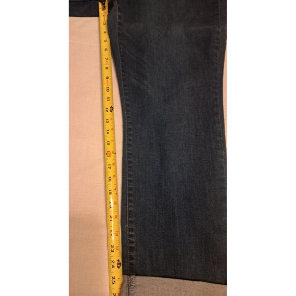 Croft & Barrow Denim Blue Jeans Women's 18 Girlfriend Pull On Stretch NWT - Picture 7 of 11